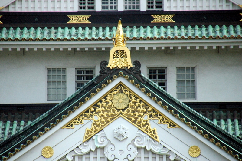 Castillo de Osaka. Detalle 2