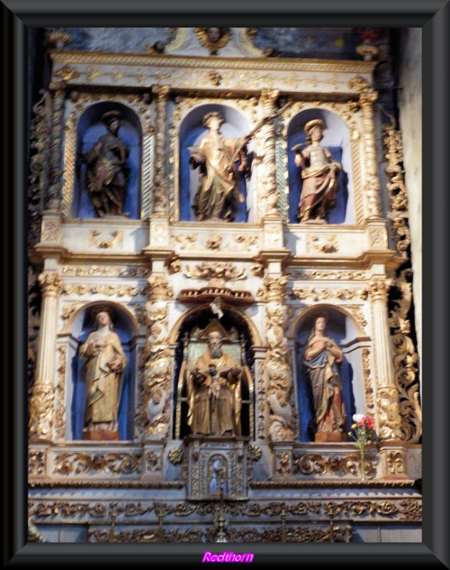 Retablo en la iglesia de Prades