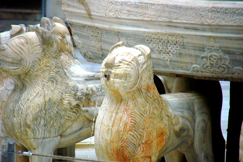 Patio de los Leones. Detalle 2