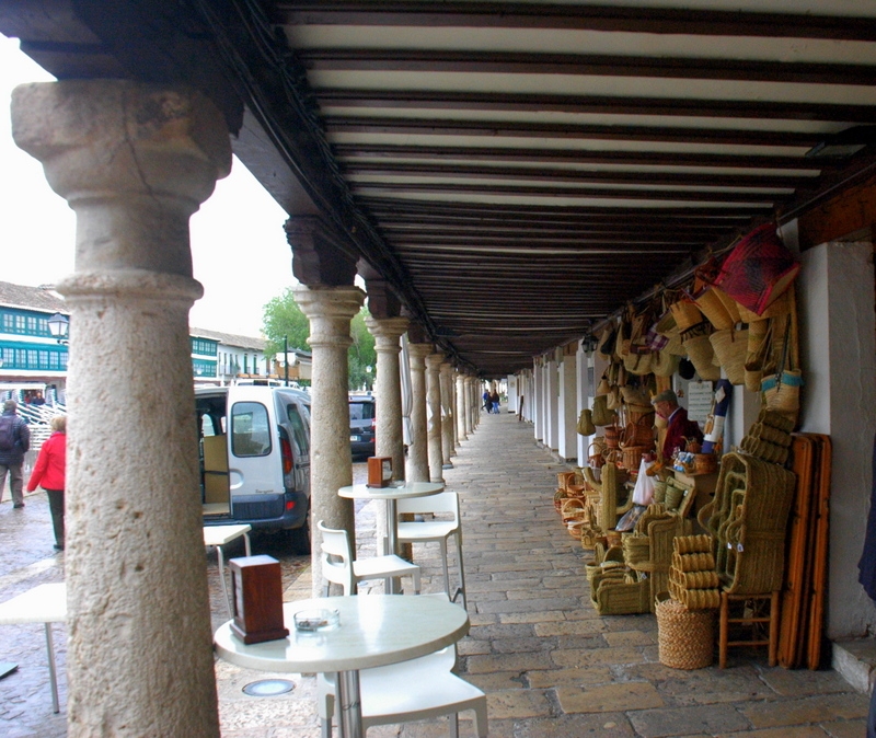 Plaza Mayor. Porticos