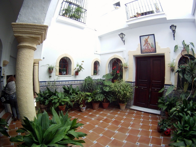 Un patio