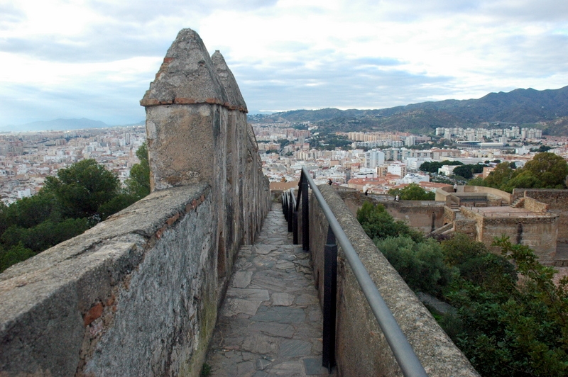 Paseando por las almenas