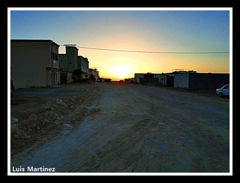 Amanece en Nouadhibou