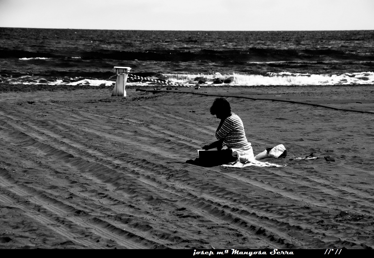 La lectora i el mar