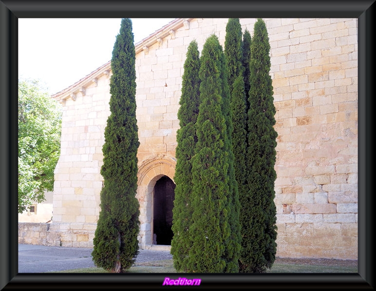 Entrada al Monasterio de San Andrs del Arroyo