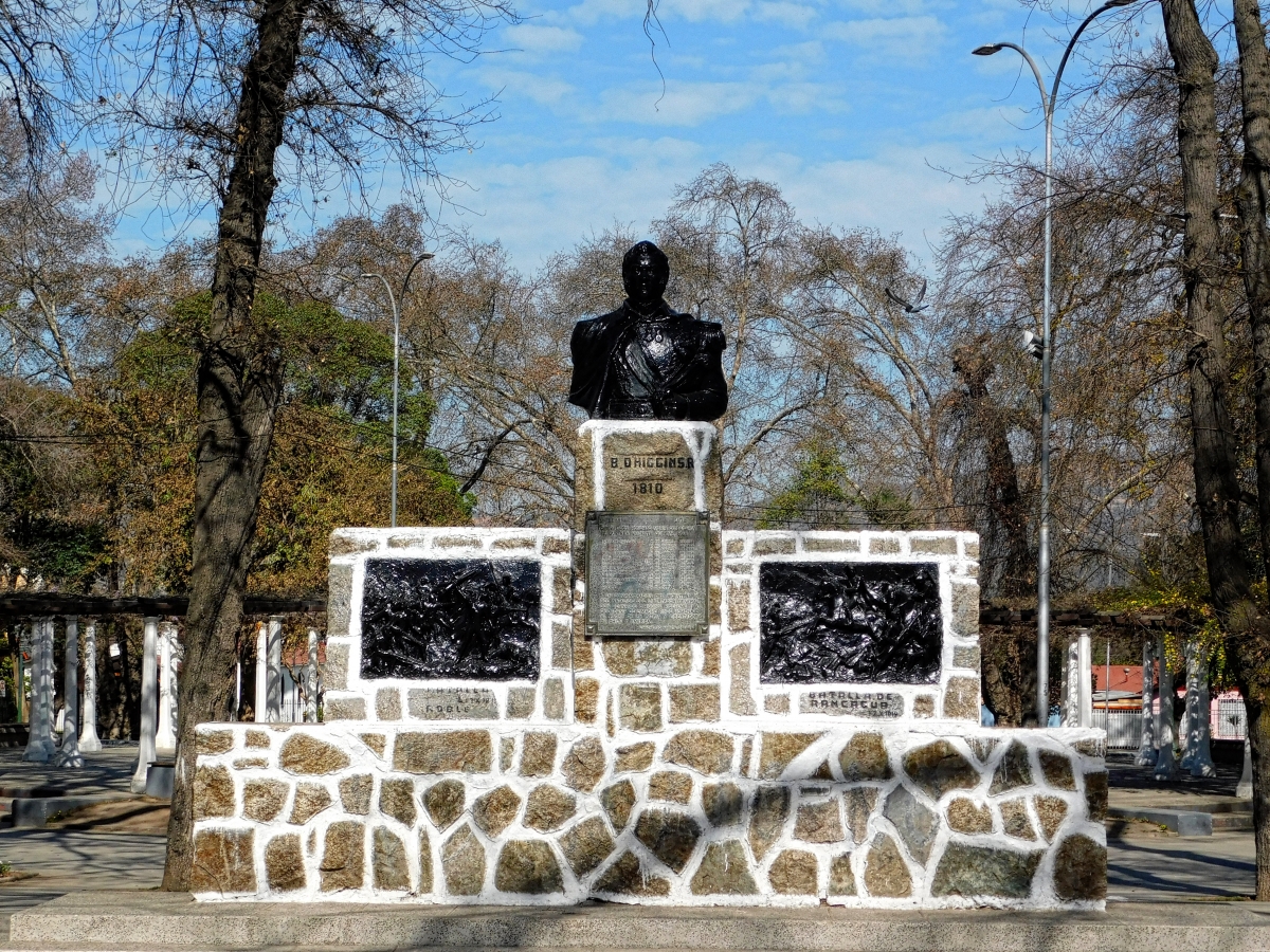 Una vista ms cercana para ver con ms detalle lo que uno puede encontrar en la plaza de Limache