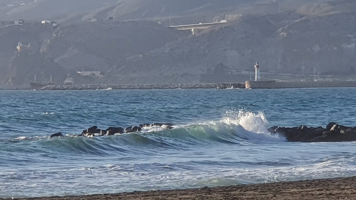 Olas para intentar surf