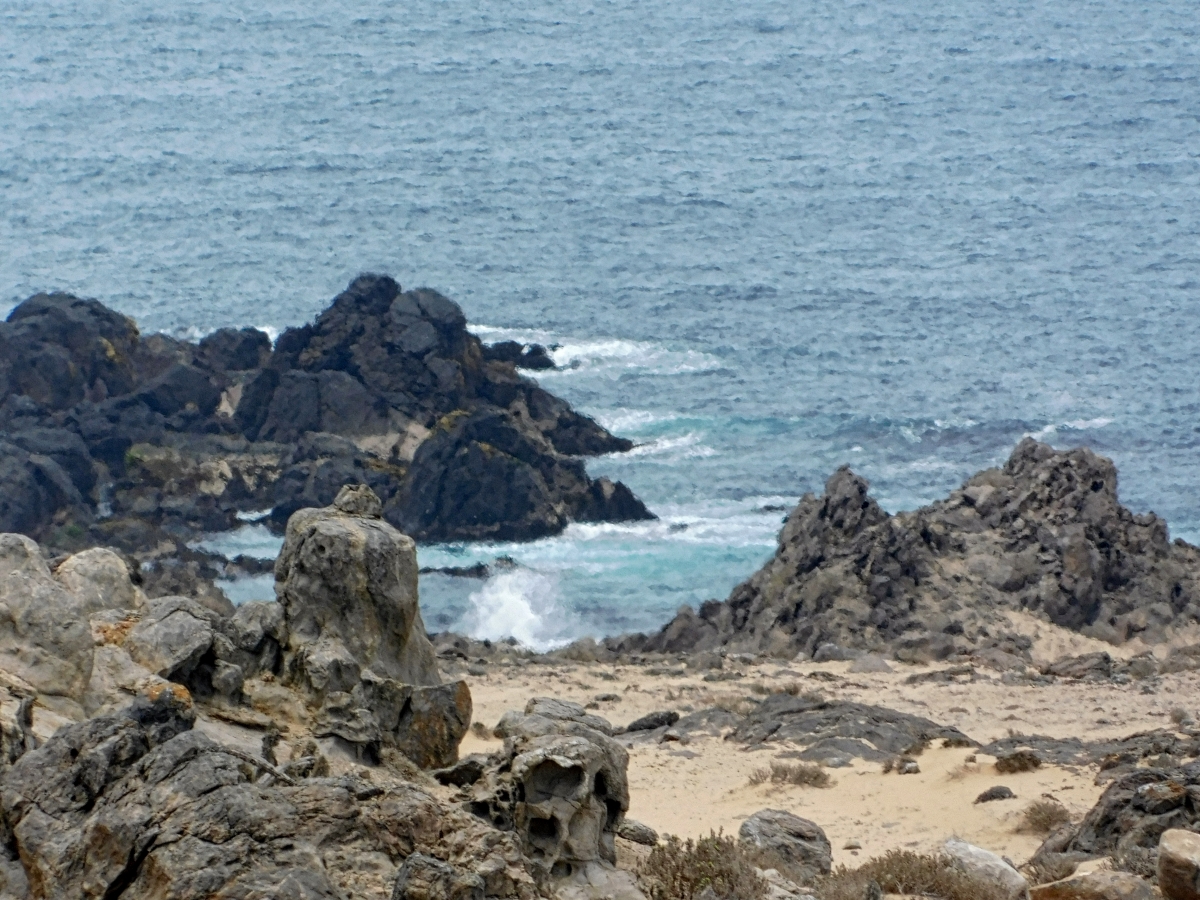 Ya que no pudimos entrar a la playa la virgen igual me robe algunos paisajes a la distancia