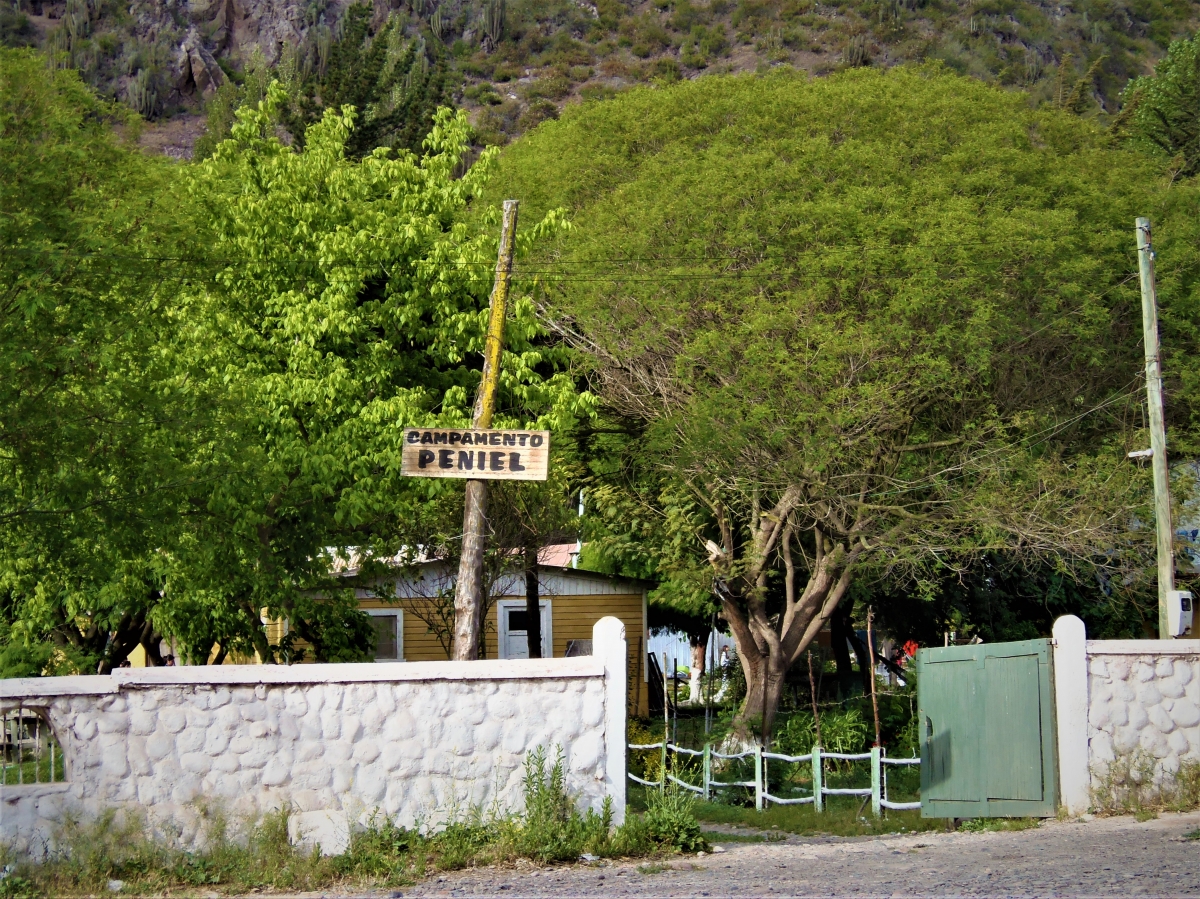 Este es el frontis del campamento cristiano Peniel