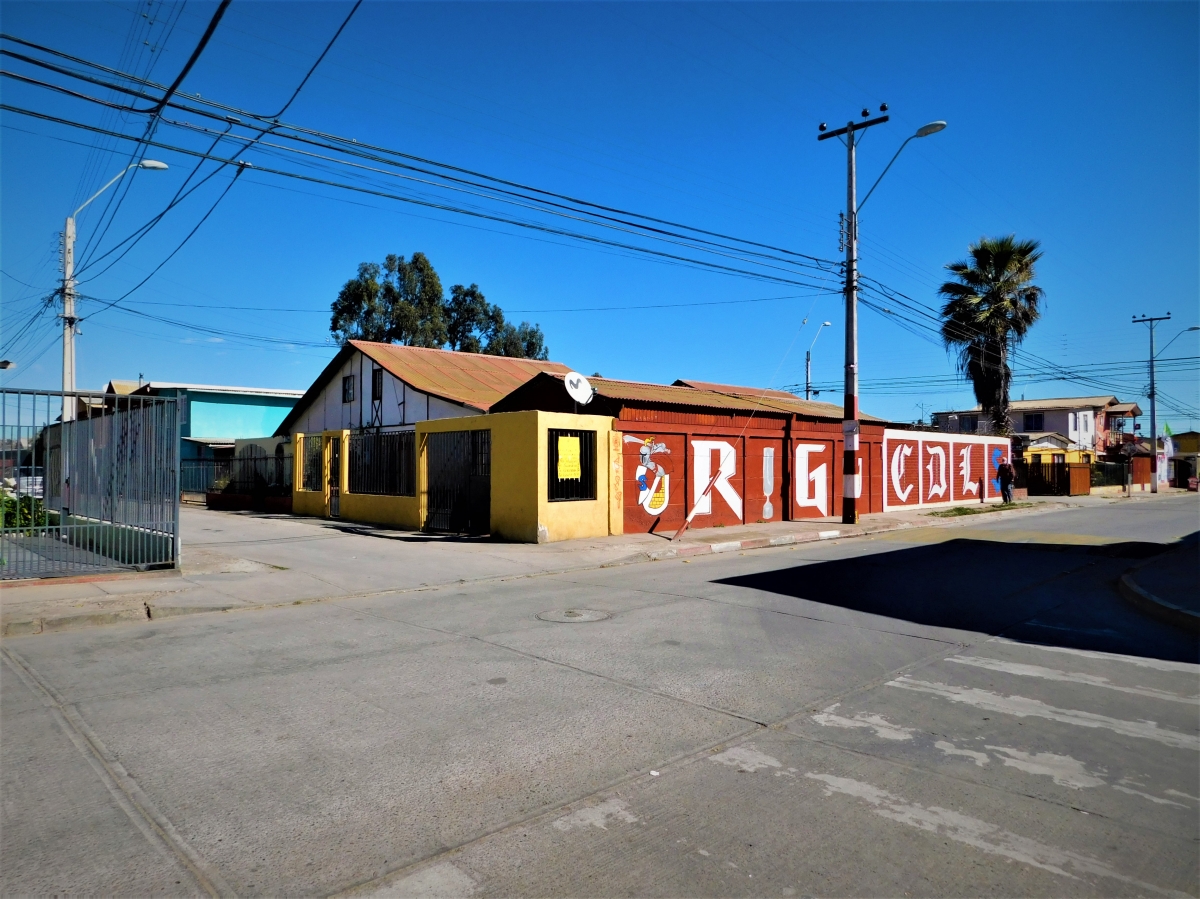 Casa donde retiramos la comida de la olla comn