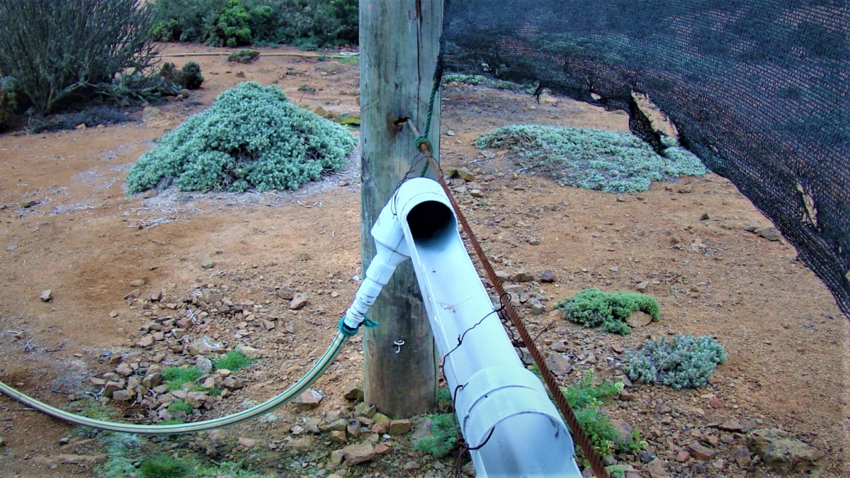 Parte del diseo del atrapa niebla