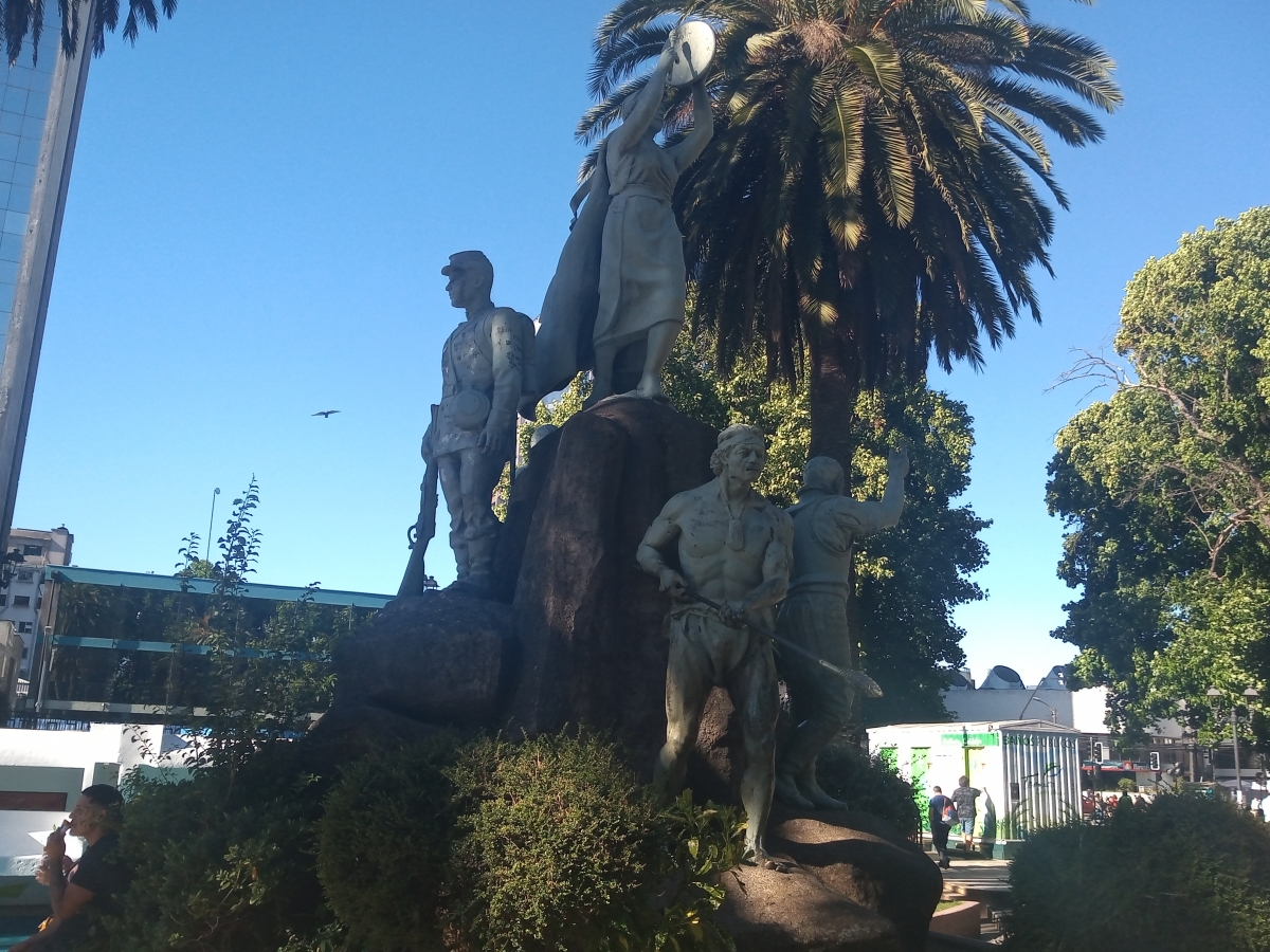 Monumento en la plaza