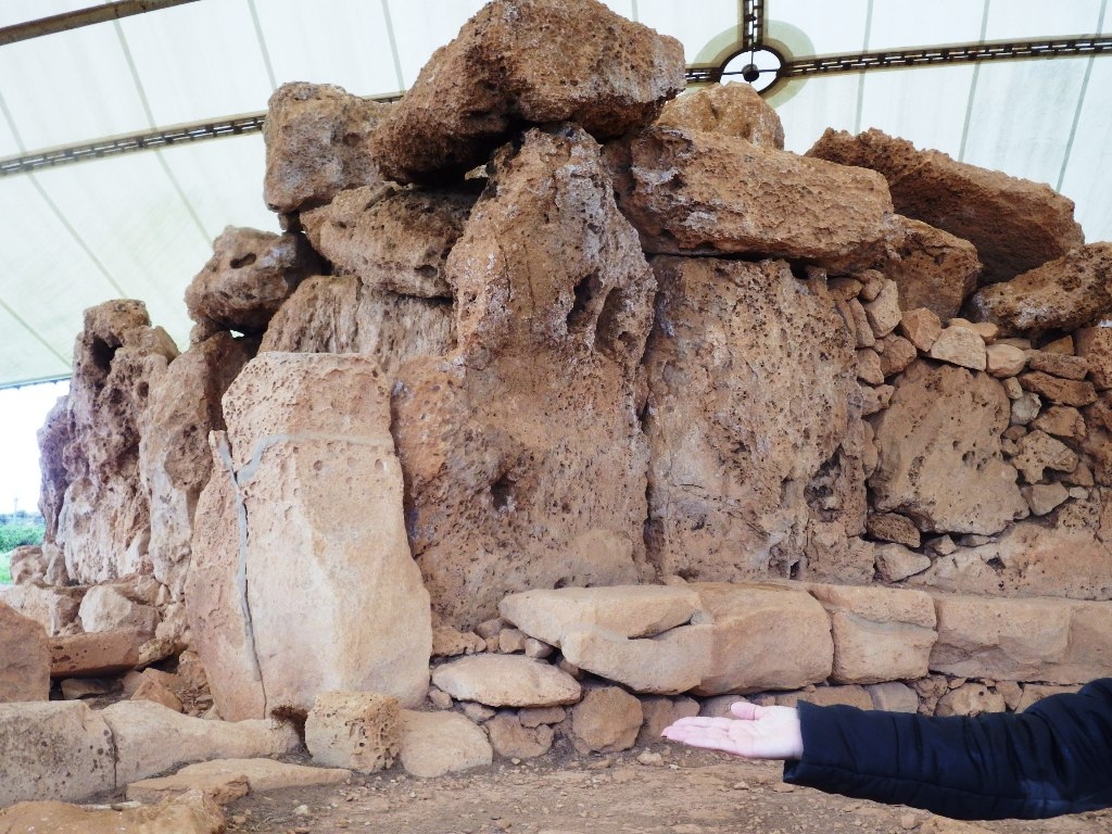 Templo megaltico en el sur de la isla de Malta, con ms de 5000 aos de antigedad