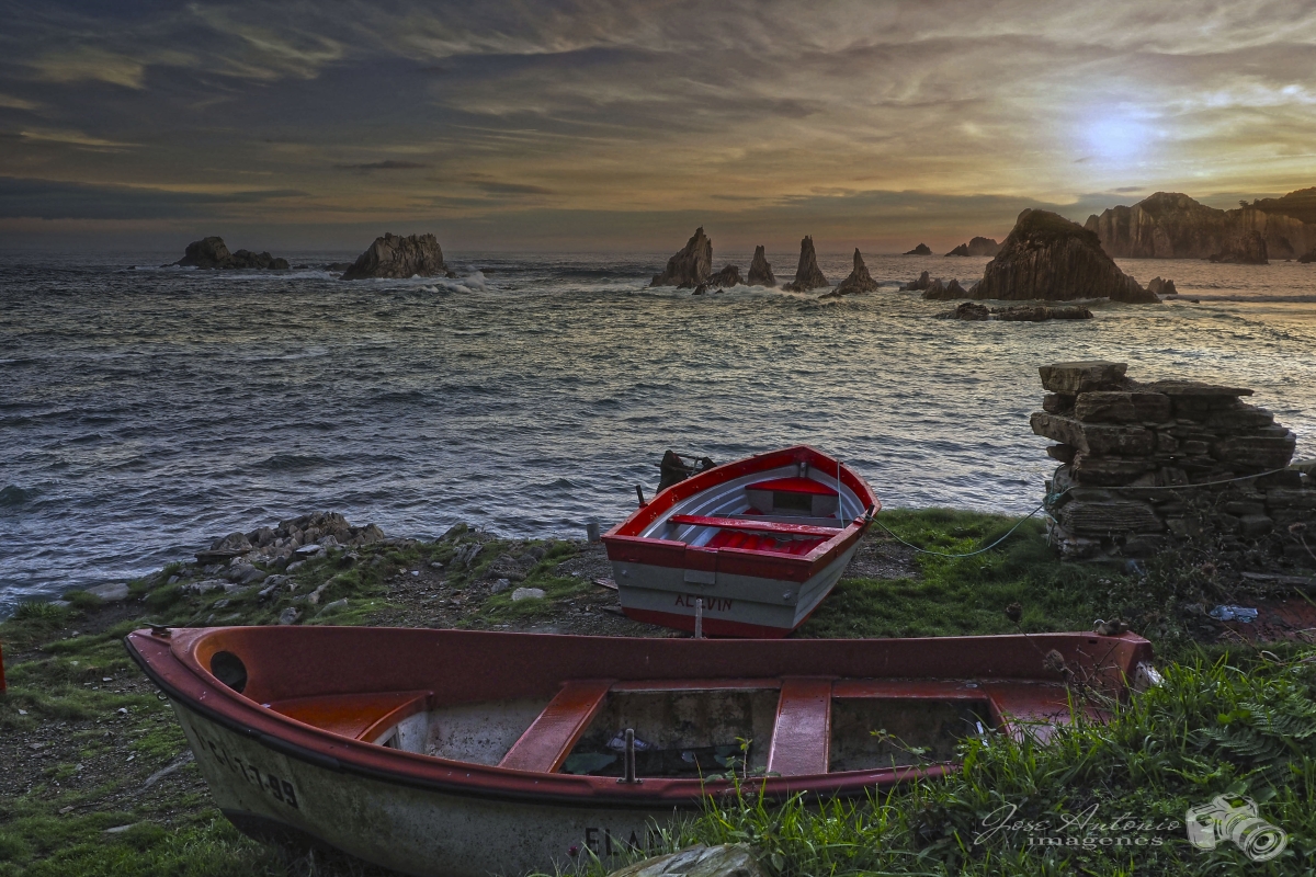 playas de cudillero