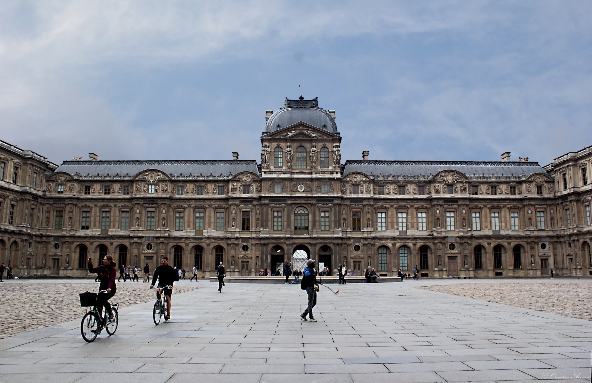 La Cour Carre (patio cuadrado) del Viejo Louvre