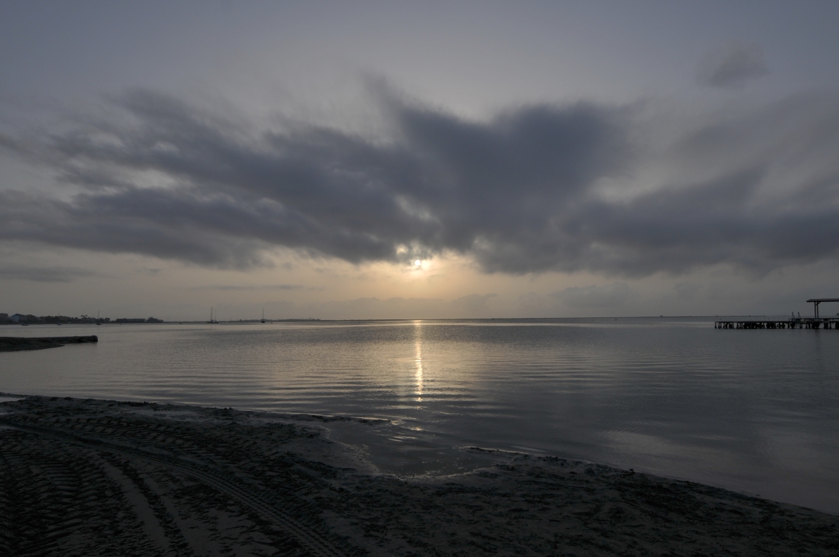 Amanecer en la playa