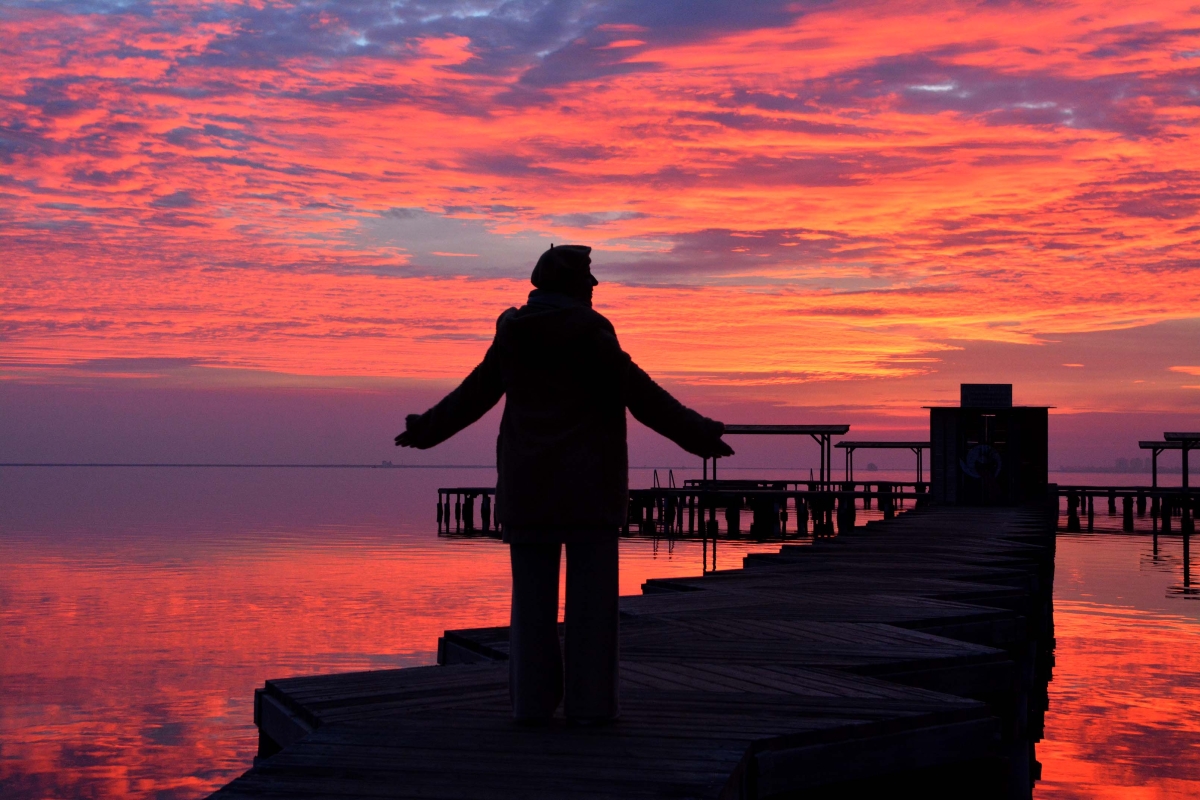 Amanecer en Santiago de la Ribera