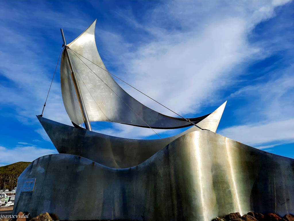 ESCULTURA VAIXELL PORT DE STYKKISHOLMUR