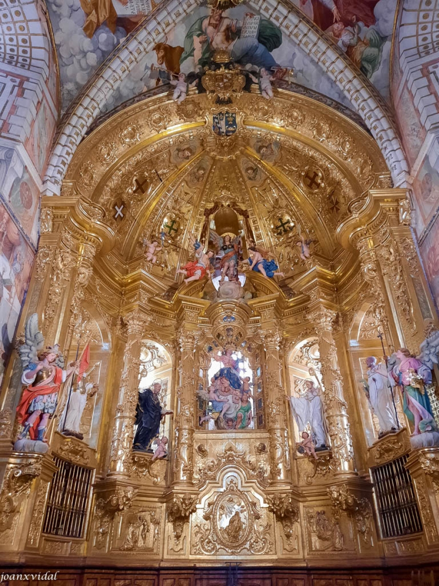 RETABLO BARROCO DEL ALTAR MAYOR