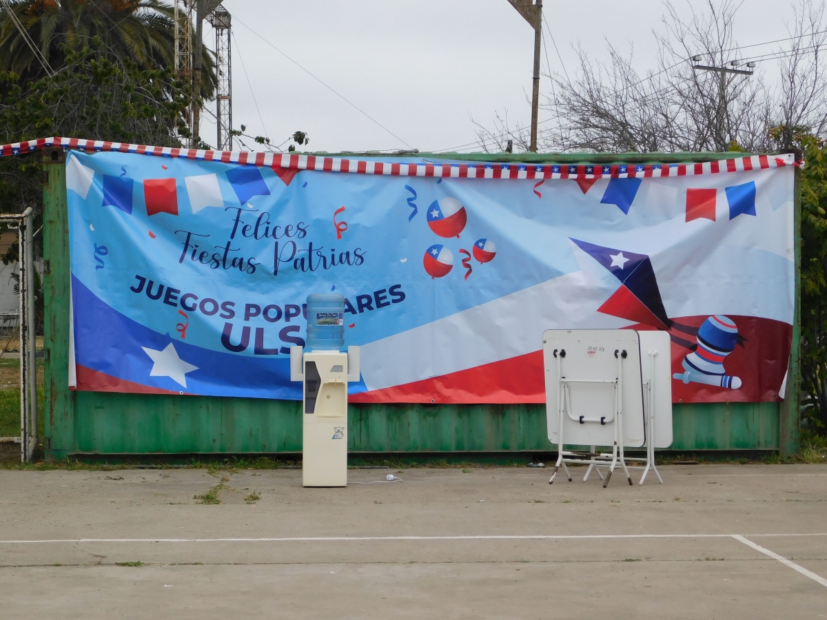 Celebrando fiestas patrias 