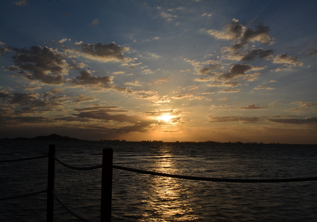 Amanecer playa los Urrutias 