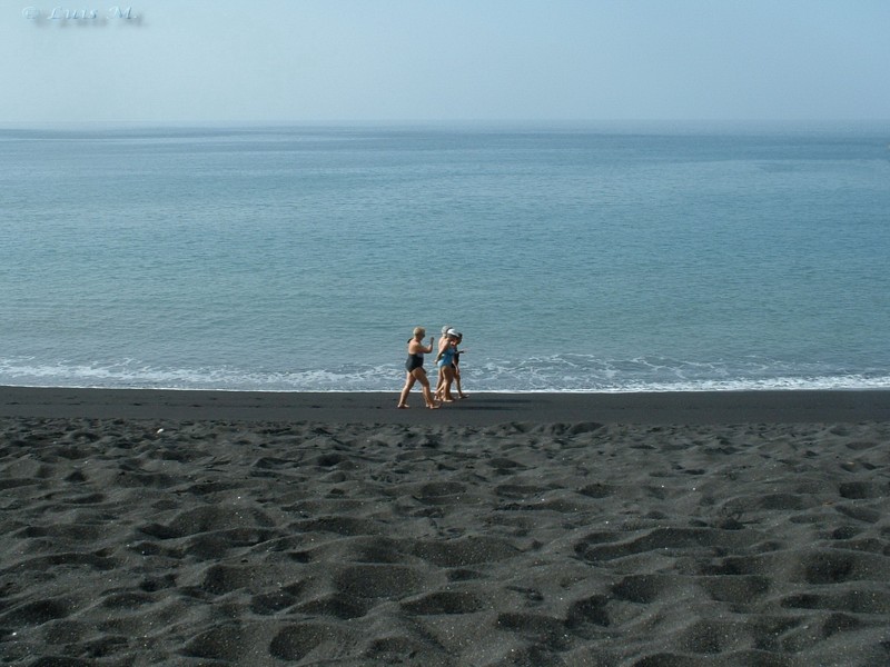 Paseo en la playa..