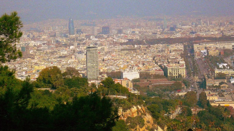 vista desde montjuic II