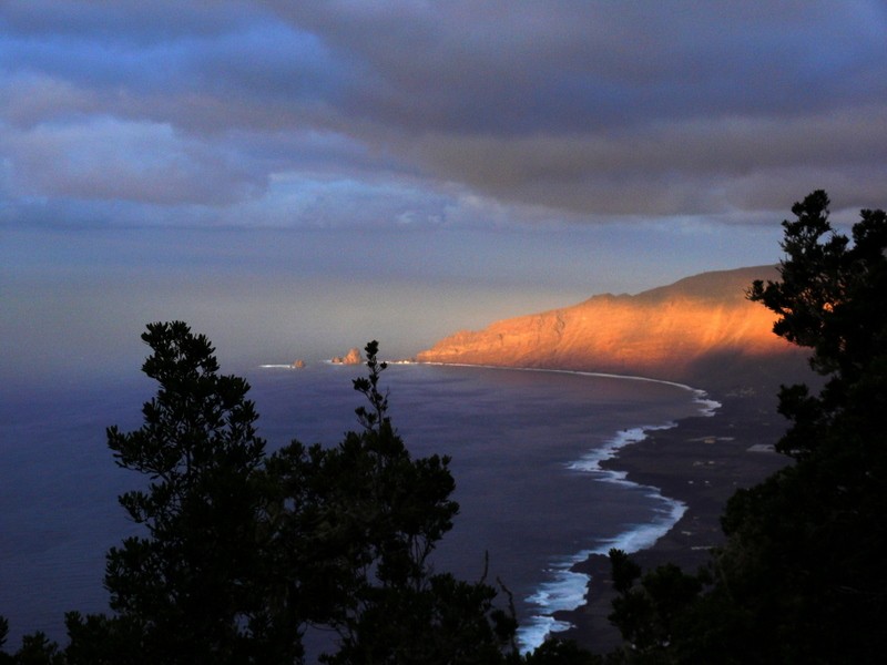 ocaso en el Golfo