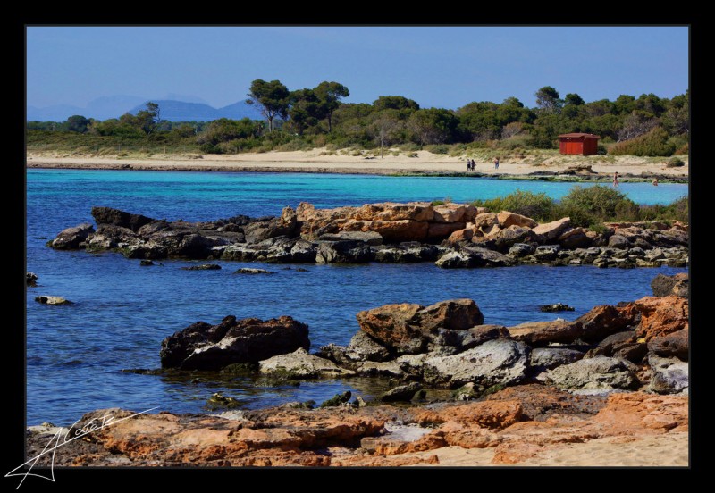 La playa de Es Dol