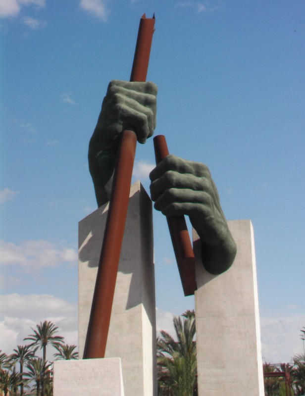 Las manos de San Juan. Dedicada para Oscarin