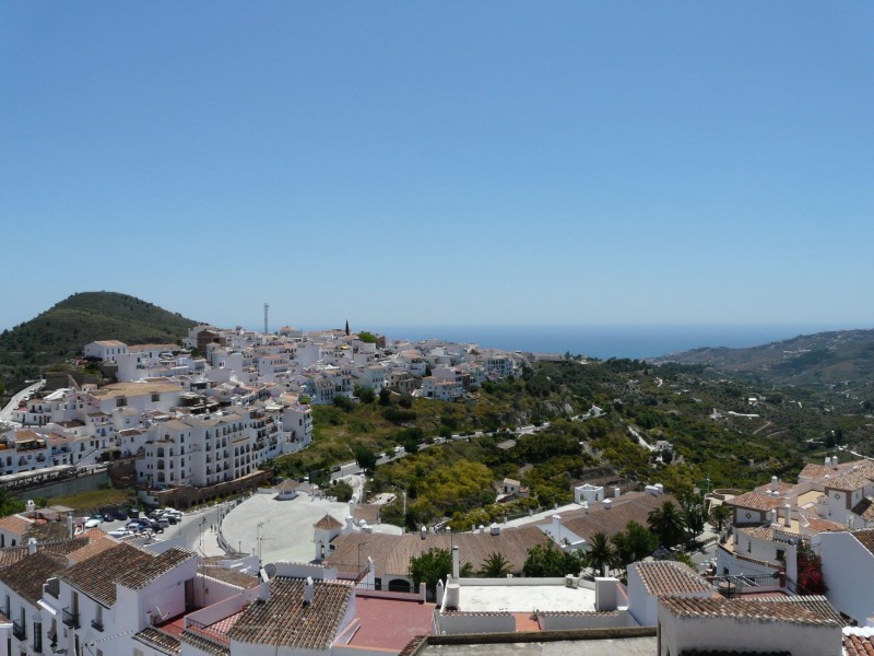 Vista desde lo alto de Frigiliana