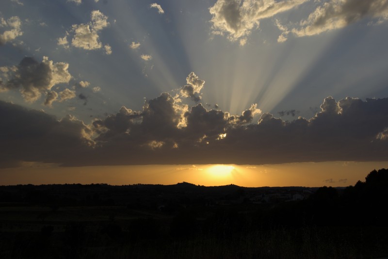 Ocaso en La Mancha