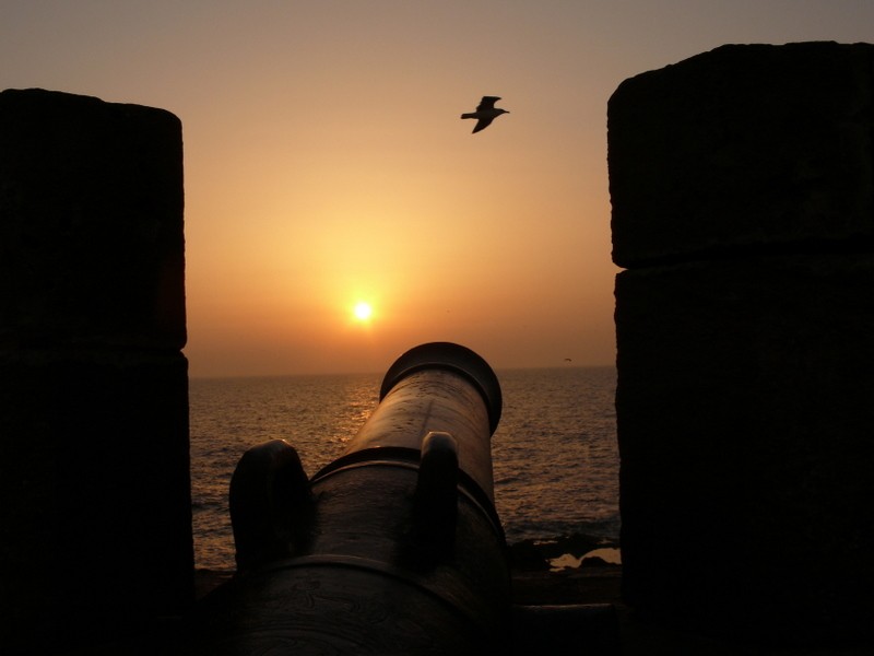 apuntando hacia el ocaso