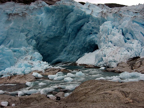 Hielo azul