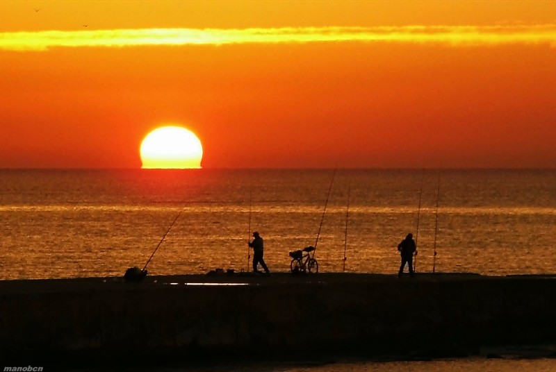 Amanecer en la Playa  II