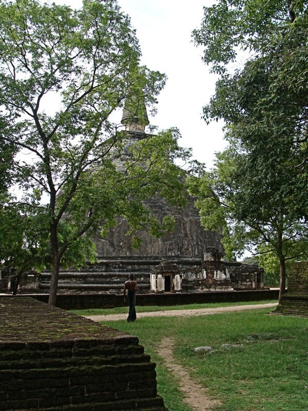 Dagoba (Pagoda) en Polonnaruwa