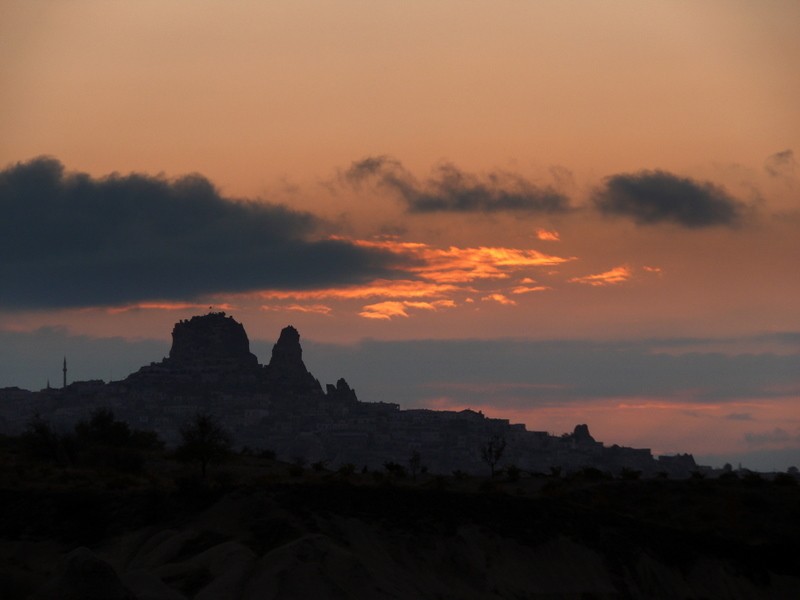 atardecer en Uhisar