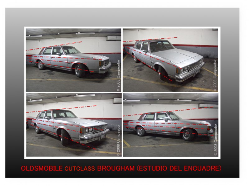 Oldsmobile Cutclass Brougham (Estudio del Encuadre)