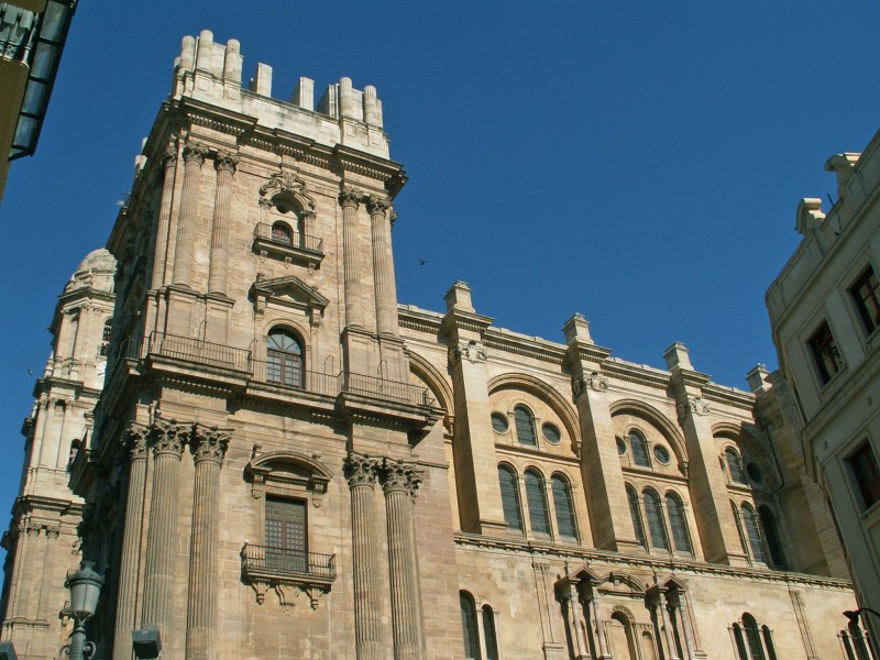 Catedral de Mlaga (vista lateral)