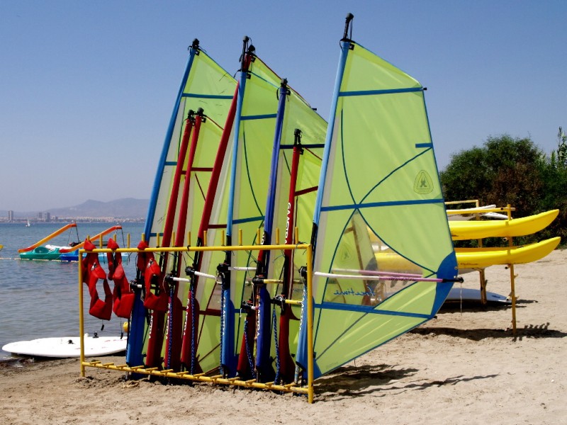 Colores en la playa