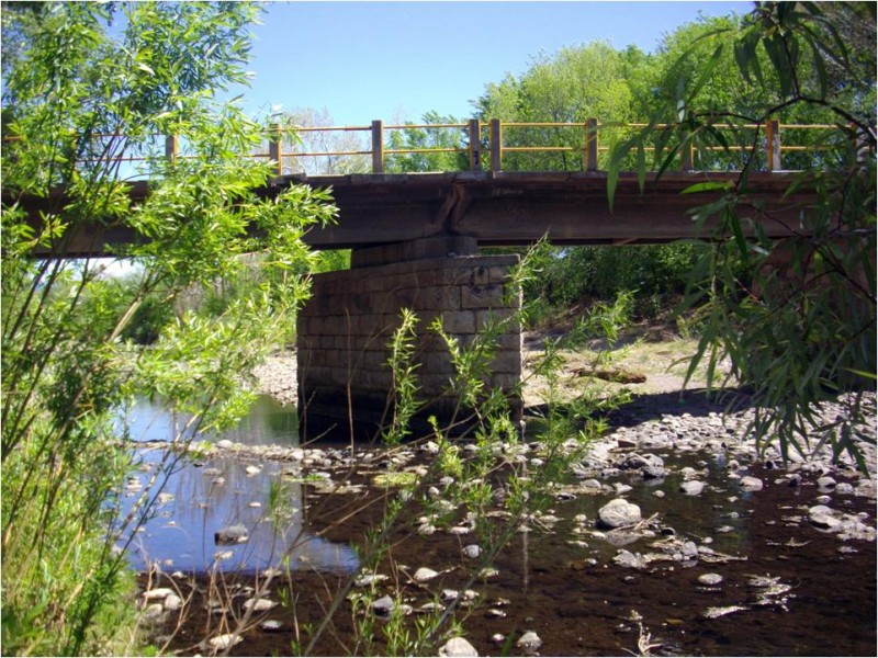 Puente sobre el rio Casas Grandes