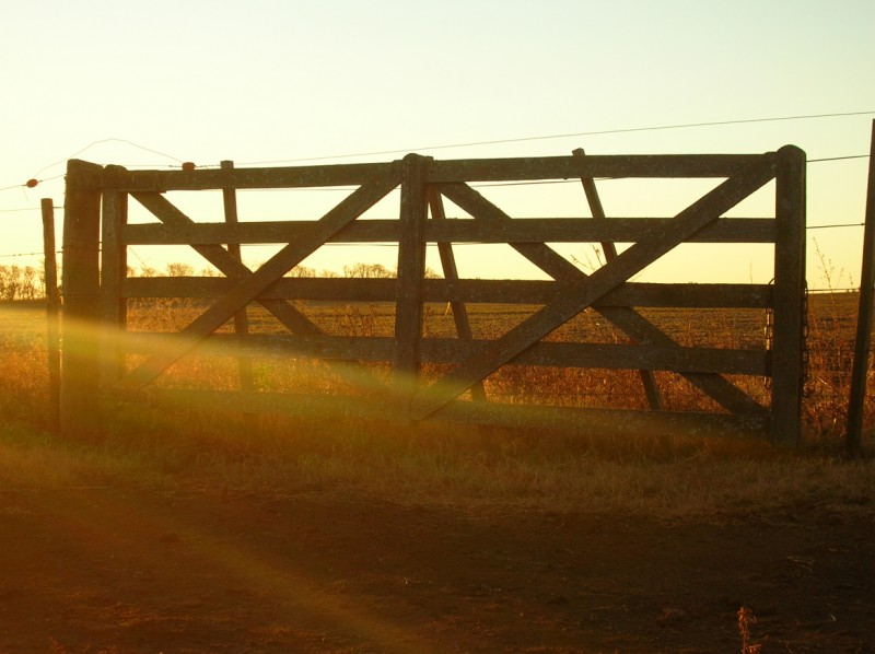 Atardece Tranquera