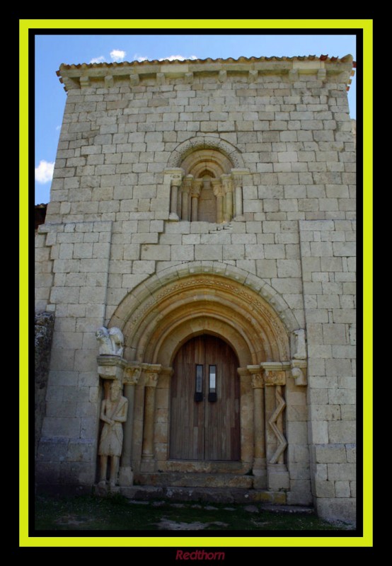 Frontal de la ermita romnica de San Pantalen