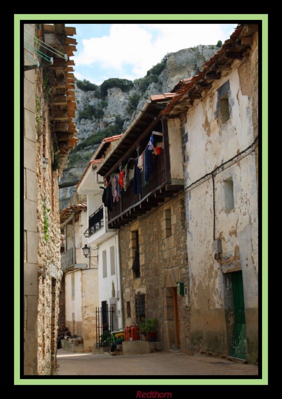 Una calle de Orbaneja