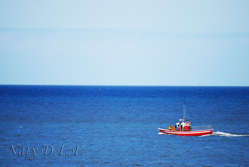 desde la playa de Carnota