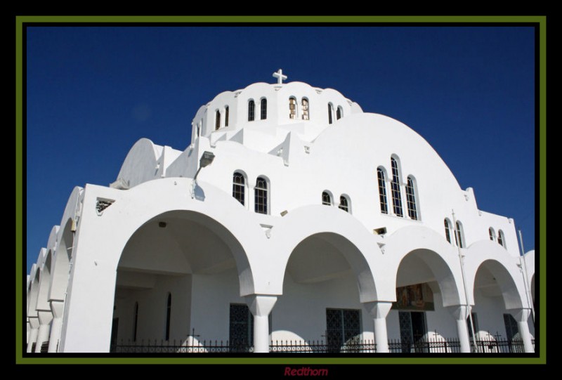 Catedral ortodoxa de Santorini