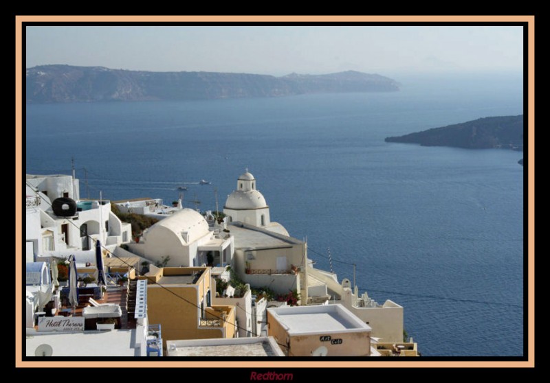 Panormica desde Santorini