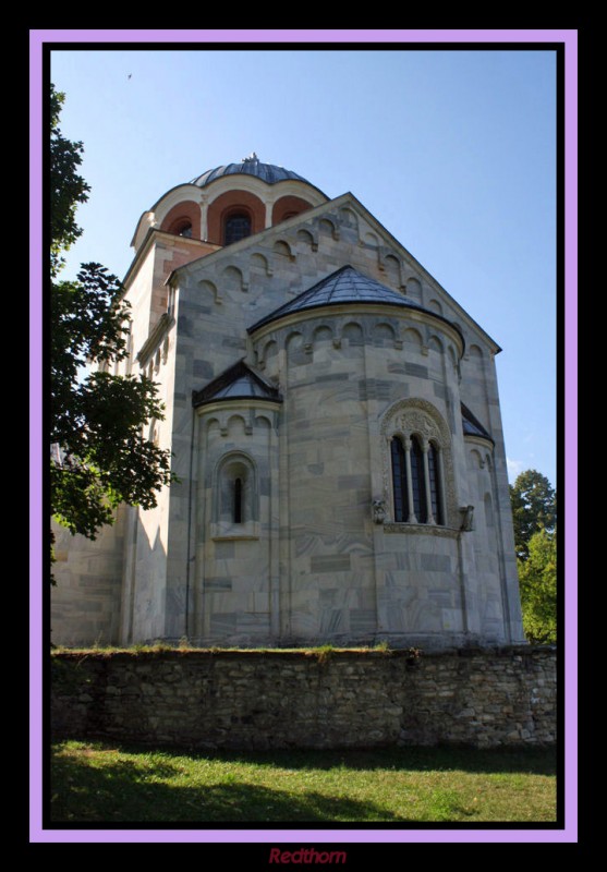 Abside del monasterio de Studenica