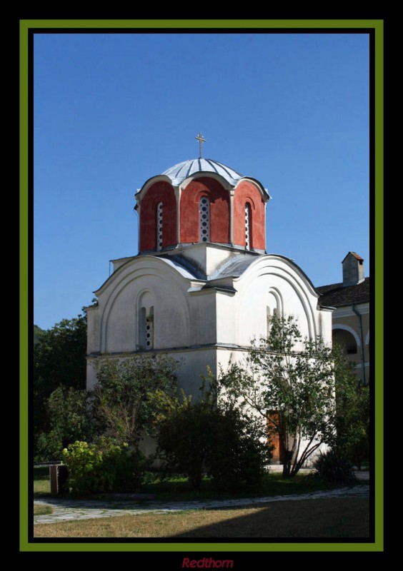 Iglesia en el complejo de Studenica