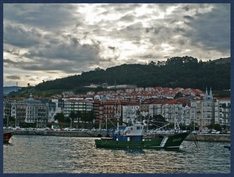 Atardecer en el puerto